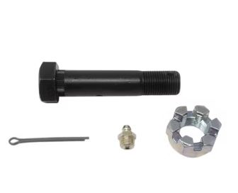 SHACKLE BOLT W/ NUT &amp; ZERK &amp; COTTER PIN, 3/4-16 x3.5 WET