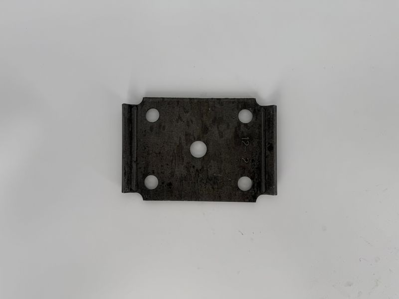 TIE PLATE 3" AXLE TUBE, 2" SPRING, 1/2" U-BOLT