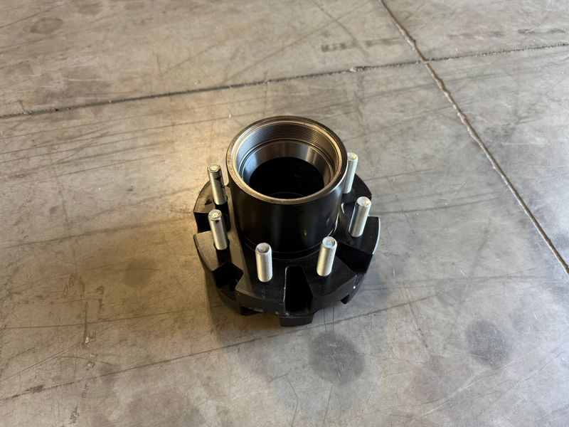TRAILER IDLER HUB FOR 10K AXLES, 8 ON 6.5" BOLT, NEW STYLE