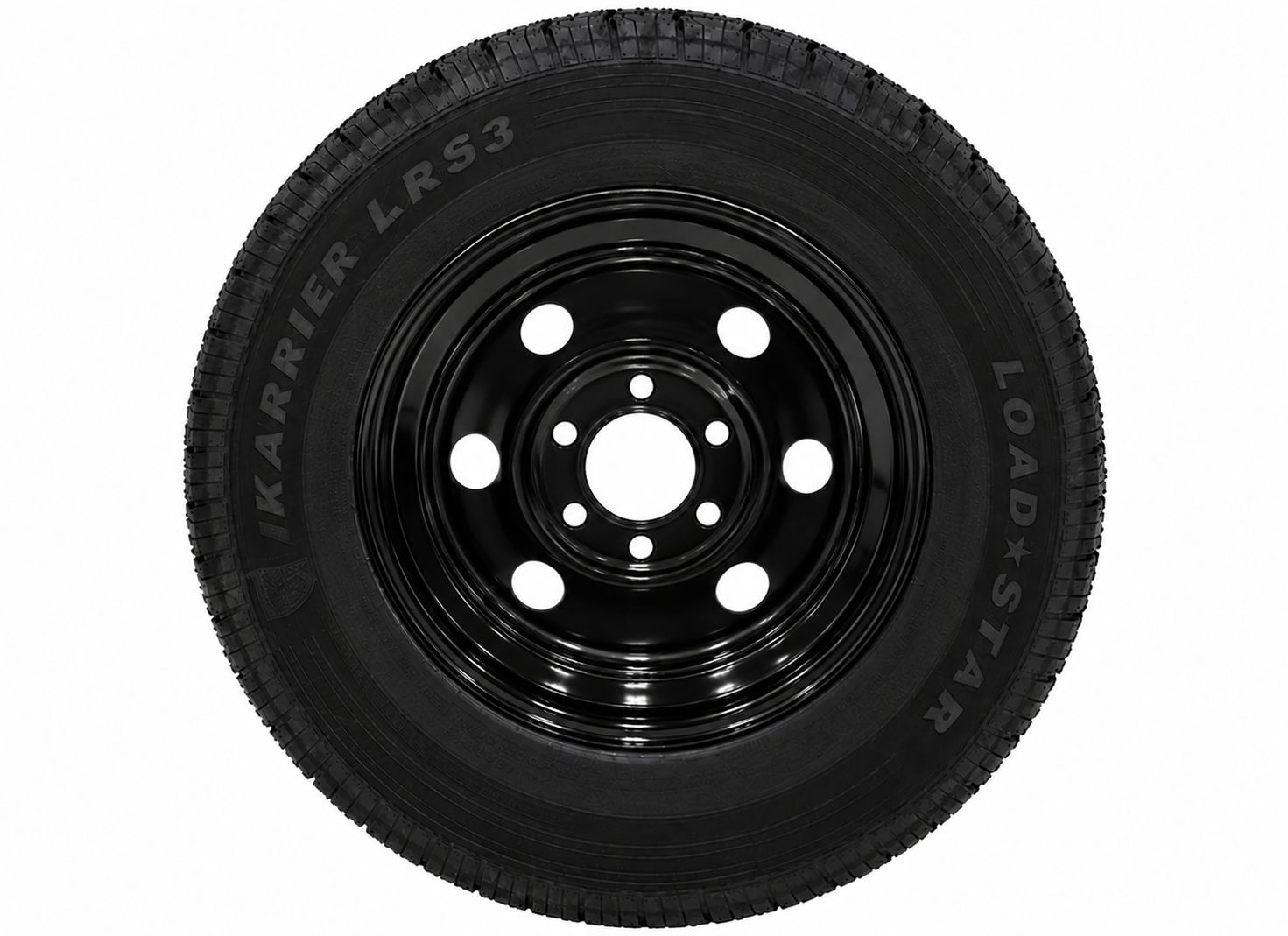 235/80R16, 6 ON 5.5, LOAD RANGE E, Colour: BLACK MOD