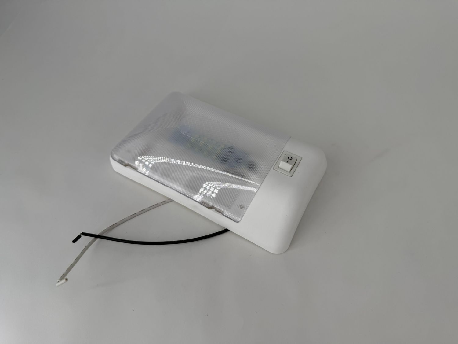 DOUBLE LED 24 DIODE DOME LAMP W/ DIFFUSE LENS