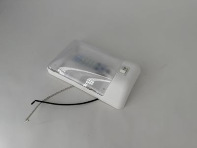 DOUBLE LED 24 DIODE DOME LAMP W/ DIFFUSE LENS
