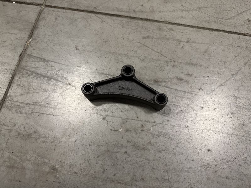 Equalizer 5 3/4", 9/16" Center Hole. Fits 1-3/4" wide, double-eye leaf springs with 9/16" spring eyes