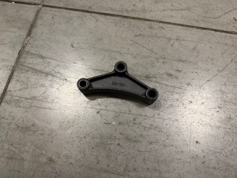 Equalizer 5 3/4", 9/16" Center Hole. Fits 1-3/4" wide, double-eye leaf springs with 9/16" spring eyes