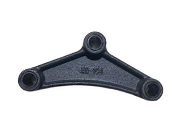 Equalizer 5 3/4", 9/16" Center Hole. Fits 1-3/4" wide, double-eye leaf springs with 9/16" spring eyes