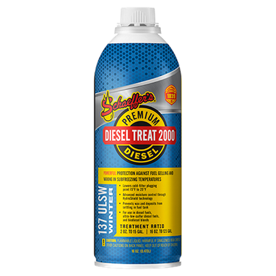 DIESEL TREAT 2000 WINTER, 16 OZ, 2 OZ/15 GALLONS