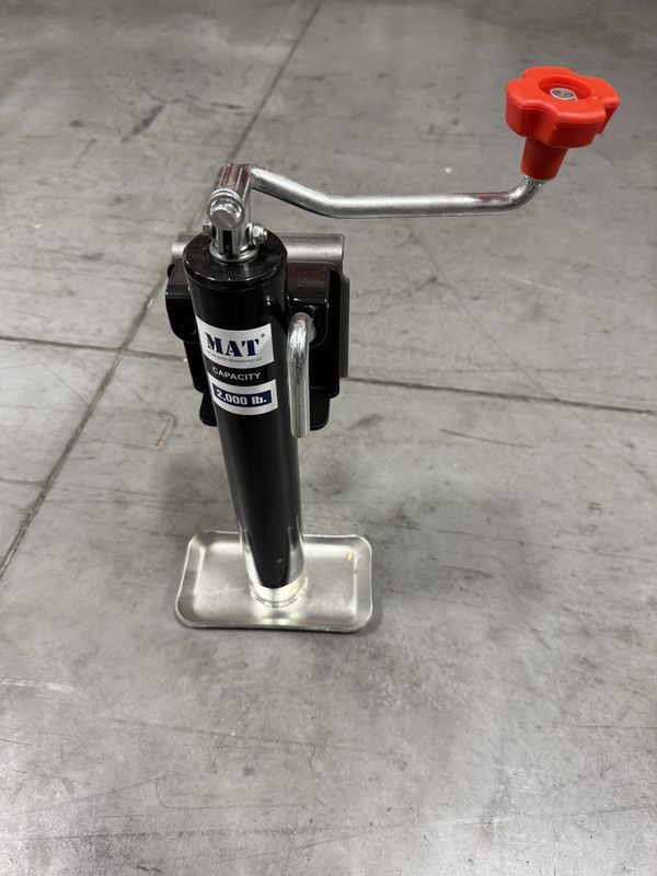 WELD-ON BRACKET, TOPWIND SNAP RING SWIVEL JACK, 10" TRAVEL, 2000 LBS, TJB-2001 B/151401