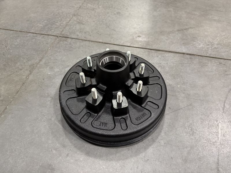 7K 12" X 2" HUB / DRUM ASSEMBLY WITH 5/8" STUDS GREASE