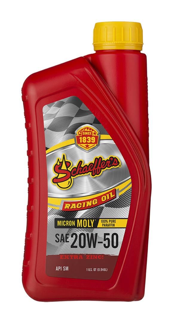 SCHAEFFER'S 20W-50 RACING OIL QUART