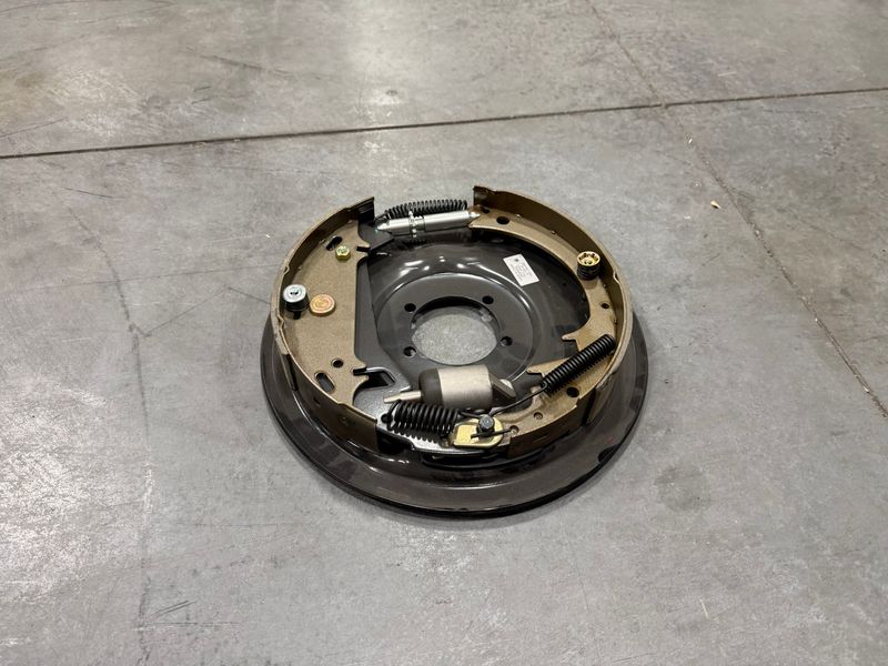 12" X 2" LH HYDRAULIC FREE BACKING BRAKE ASSEMBLY