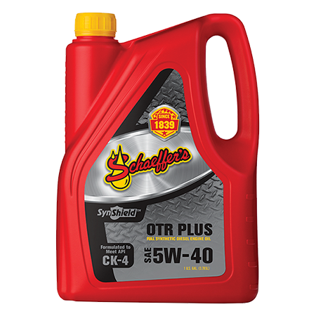 SCHAEFFER'S FULL SYNTHETIC SAE 5W-40 CK-4 MOTOR OIL