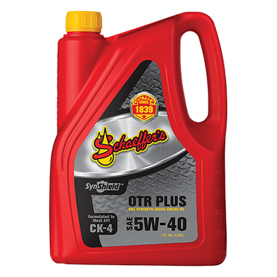 SCHAEFFER'S FULL SYNTHETIC SAE 5W-40 CK-4 MOTOR OIL
