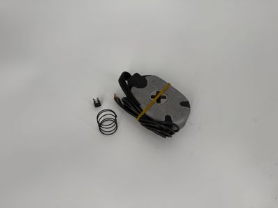 BRAKE MAGNET KIT, MAGNET, SPRING, RETAINING CLIP (BLK WIRE) 12"X2" BRAKE - 5.2-7K