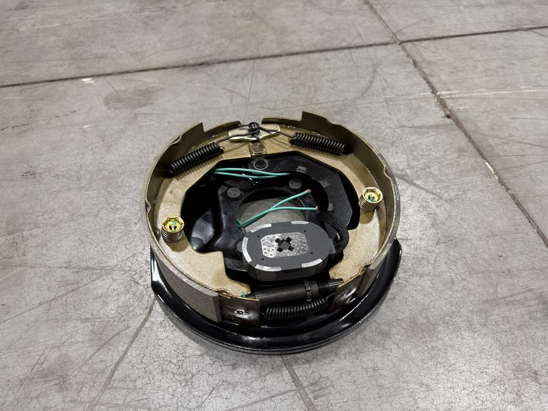10" X 2-1/4" RH MANUAL ADJUST ELECTRIC BRAKE ASSEMBLY