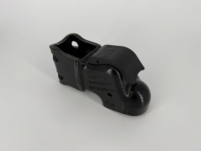 COUPLER 2" CAST CHNL MNT BLACK