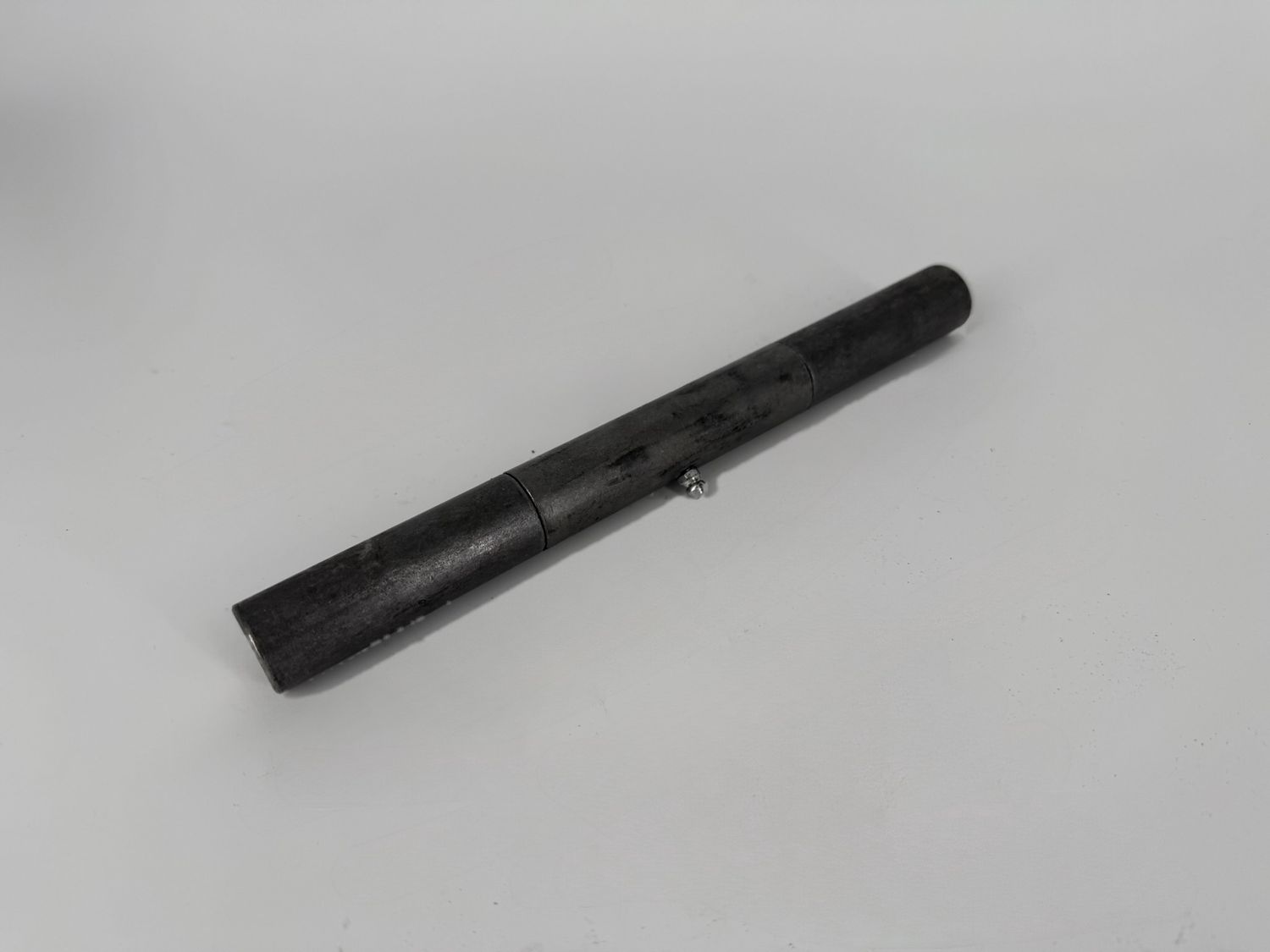 3 PC. WELD ON BARREL HINGE, 10" L X .75" PIN