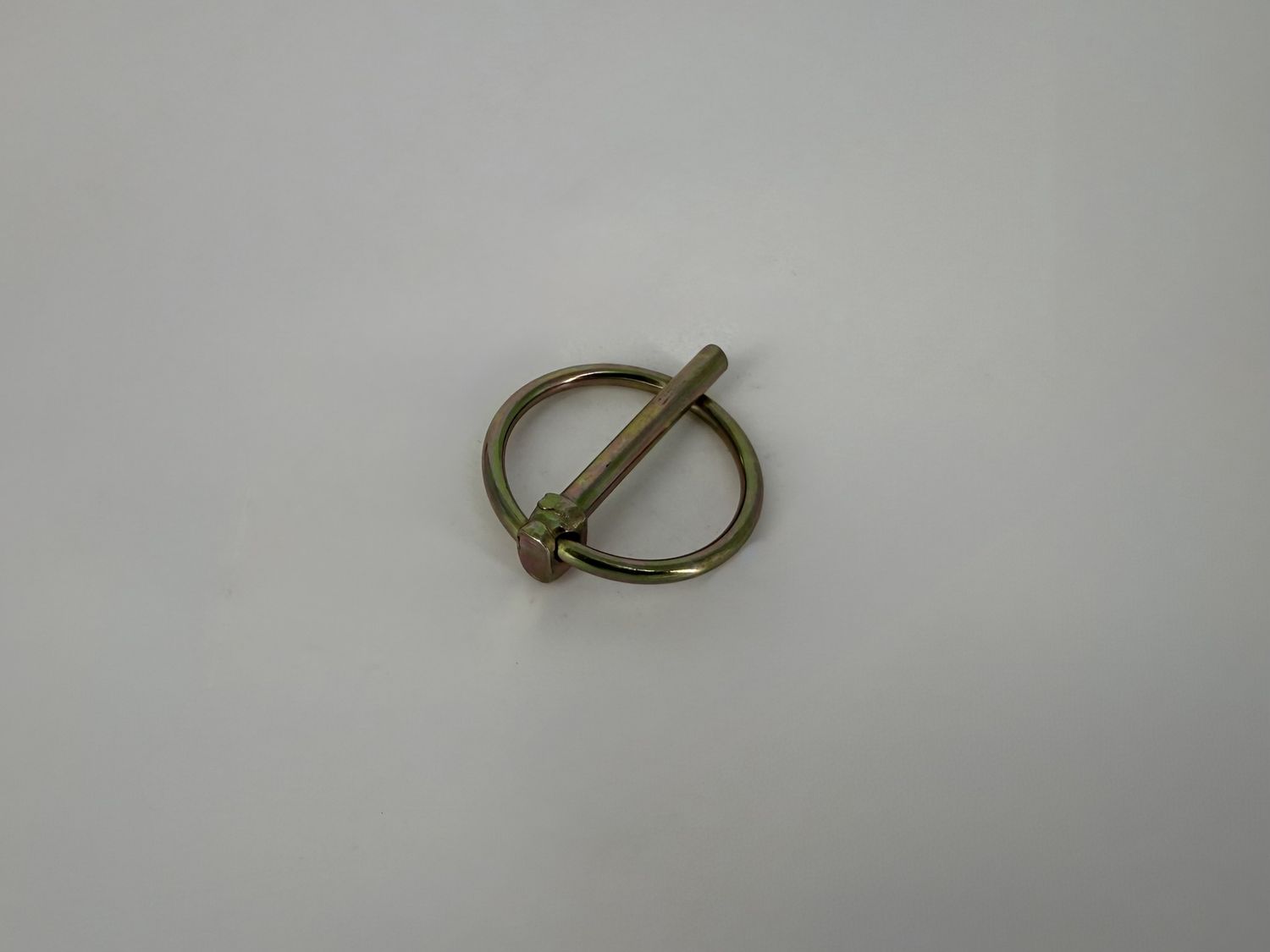 Zinc Plated Linch Pin - 3/8 Diameter X 1-3/4 Inch Long With Ring