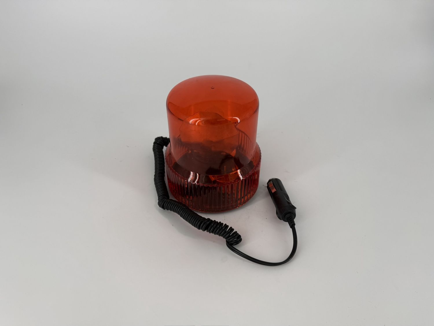 INC Rotary Beacon Amber Mag Base 10' Cord 12VDC