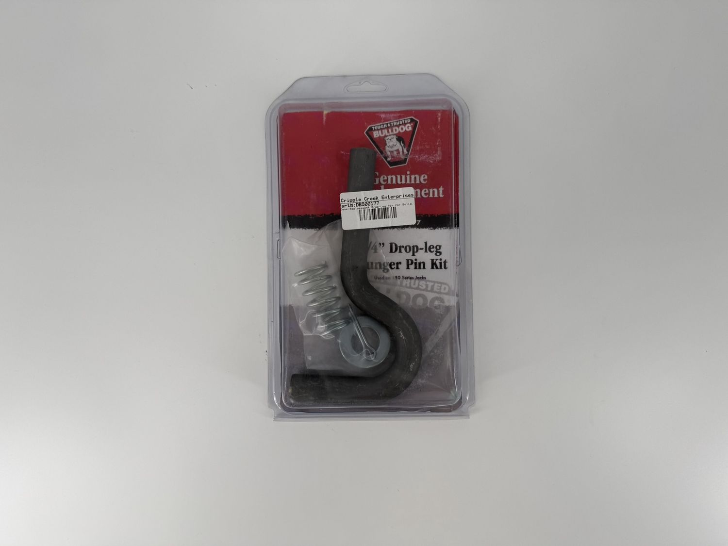 REPLACEMENT DROP LEG PIN FOR BULLDOG HD SQUARE JACK; 3/4" OD