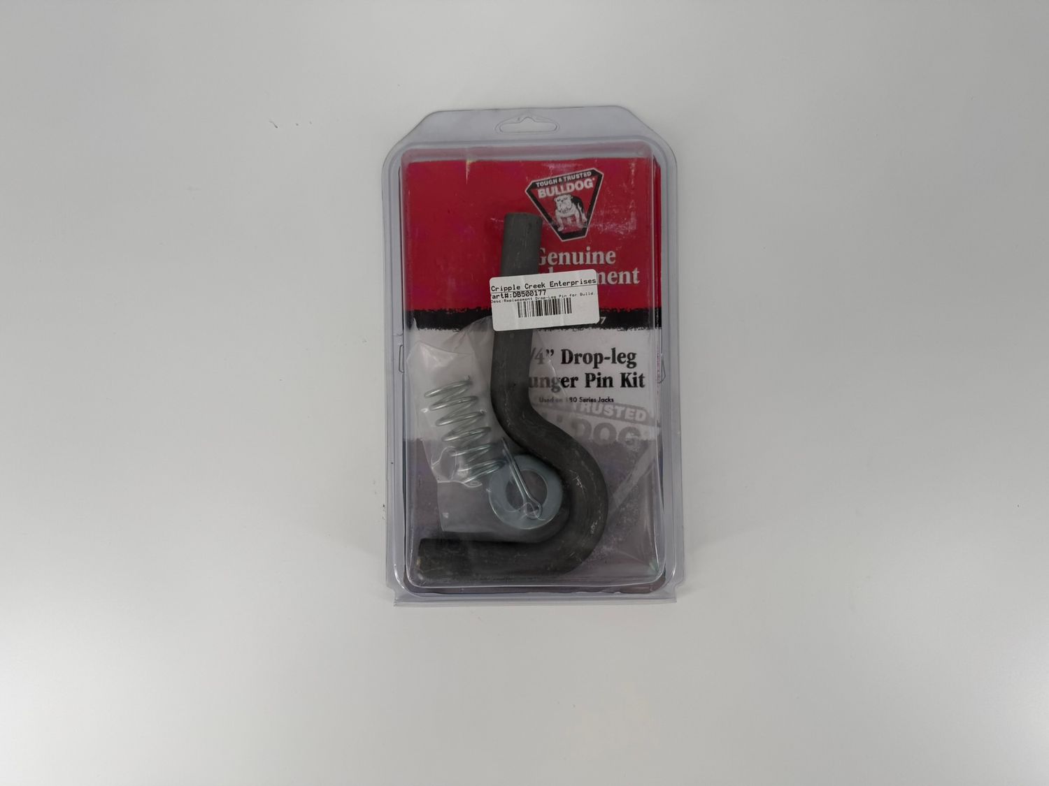 REPLACEMENT DROP LEG PIN FOR BULLDOG HD SQUARE JACK; 3/4" OD
