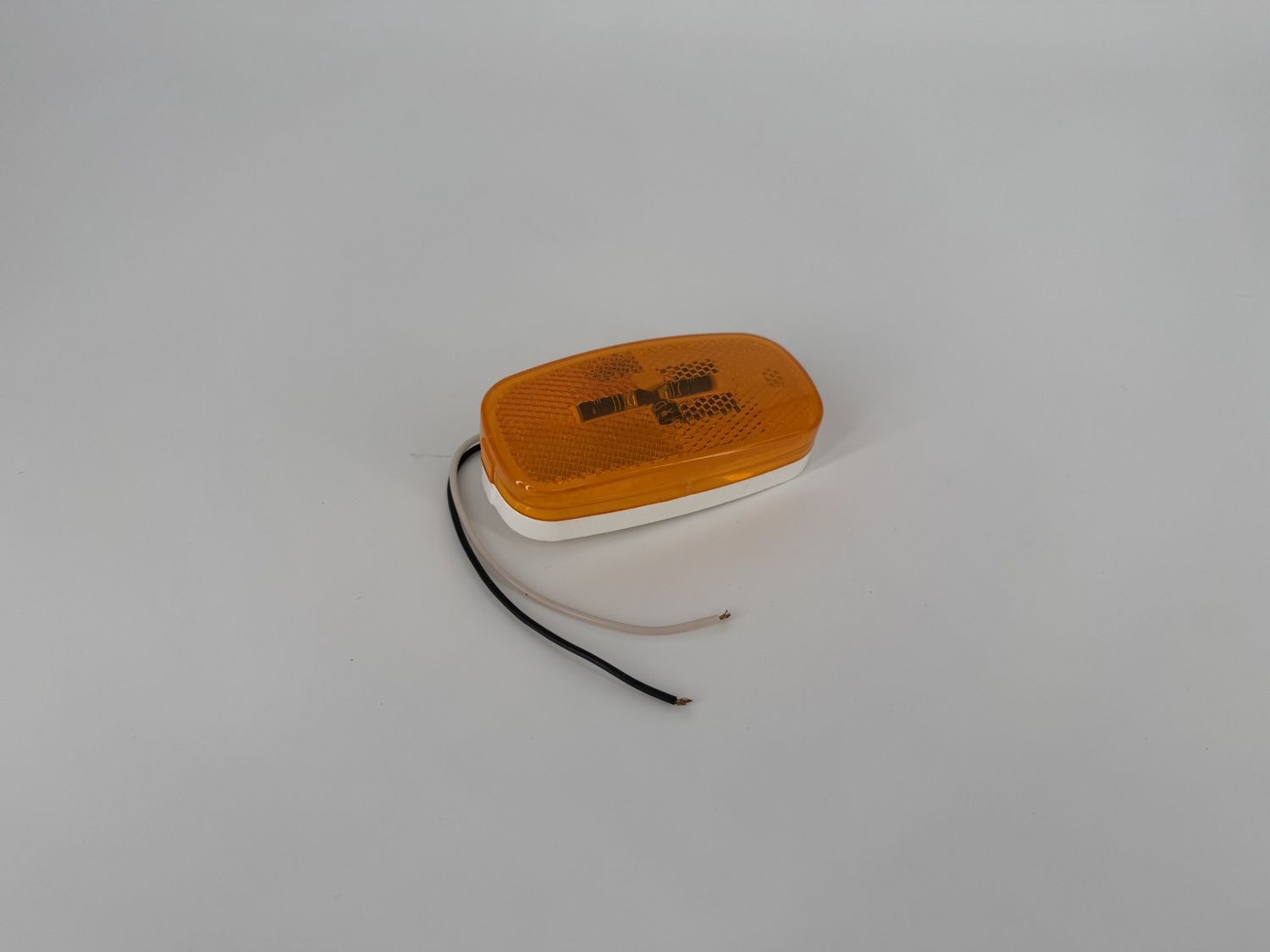 4" X 2" AMBER LED RV MARKER W/ REFLEX