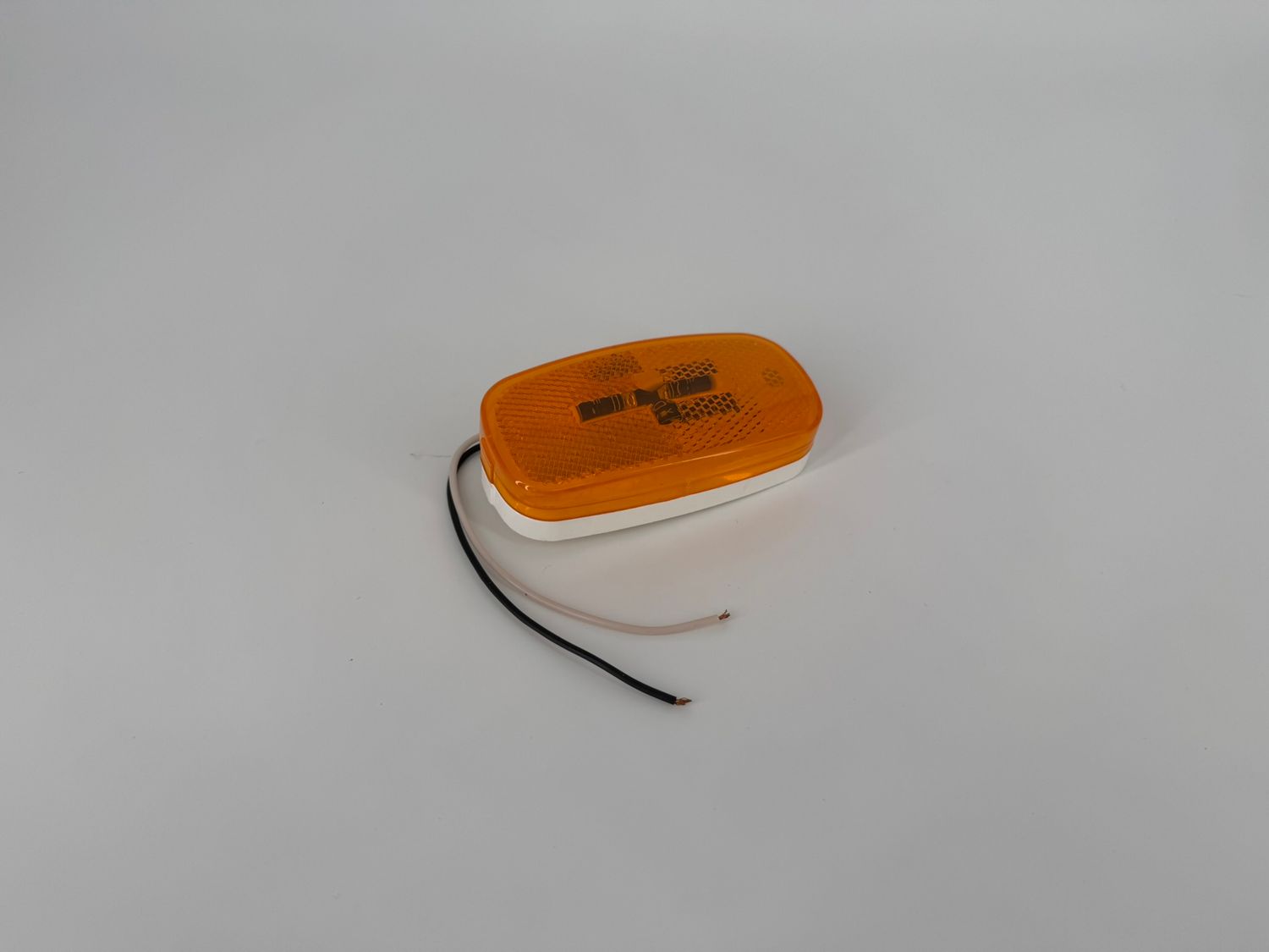 4" X 2" AMBER LED RV MARKER W/ REFLEX