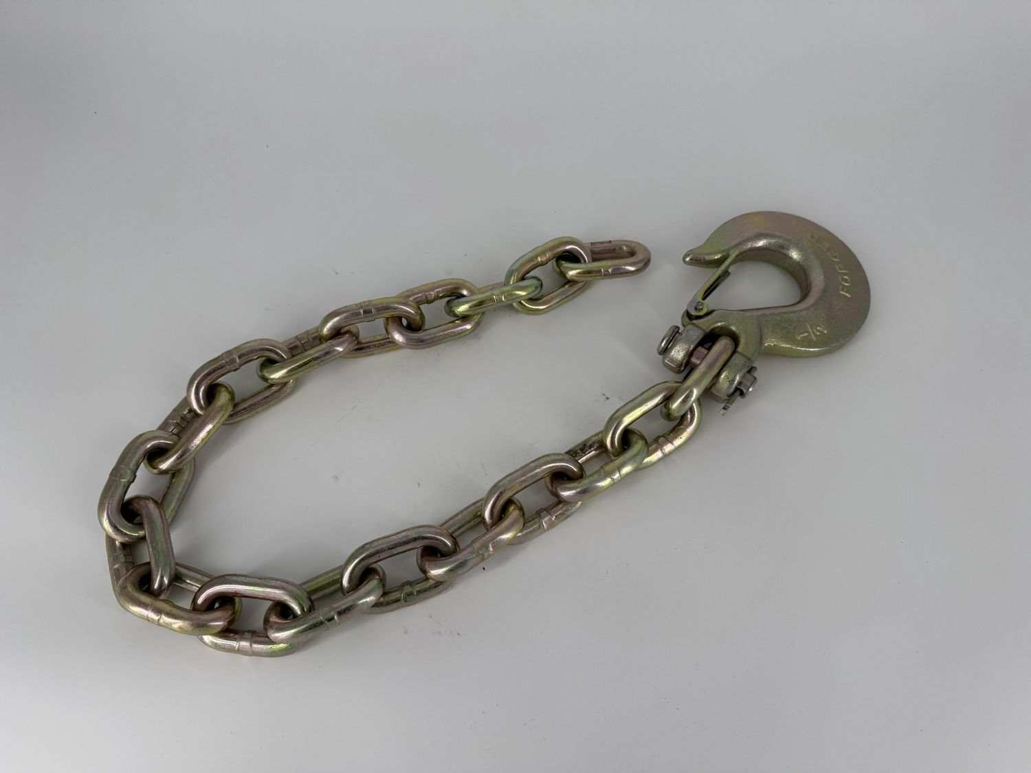 Safety Chain 1/2" x 36" 1 Clevis Hook Grade 70