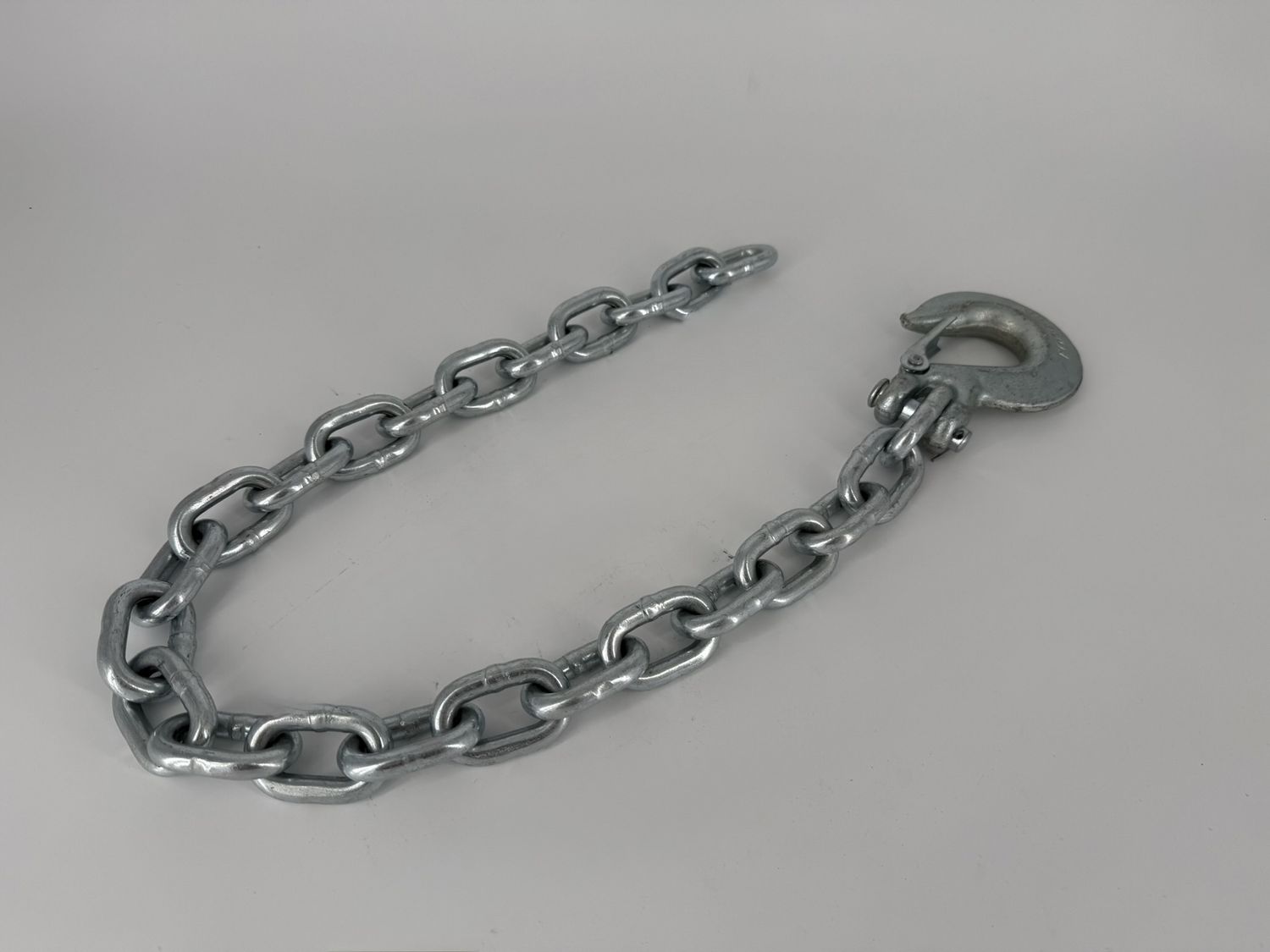 3/8" X 35" G43 SAFETY CHAIN W/ CLEVIS SLIP HOOKS