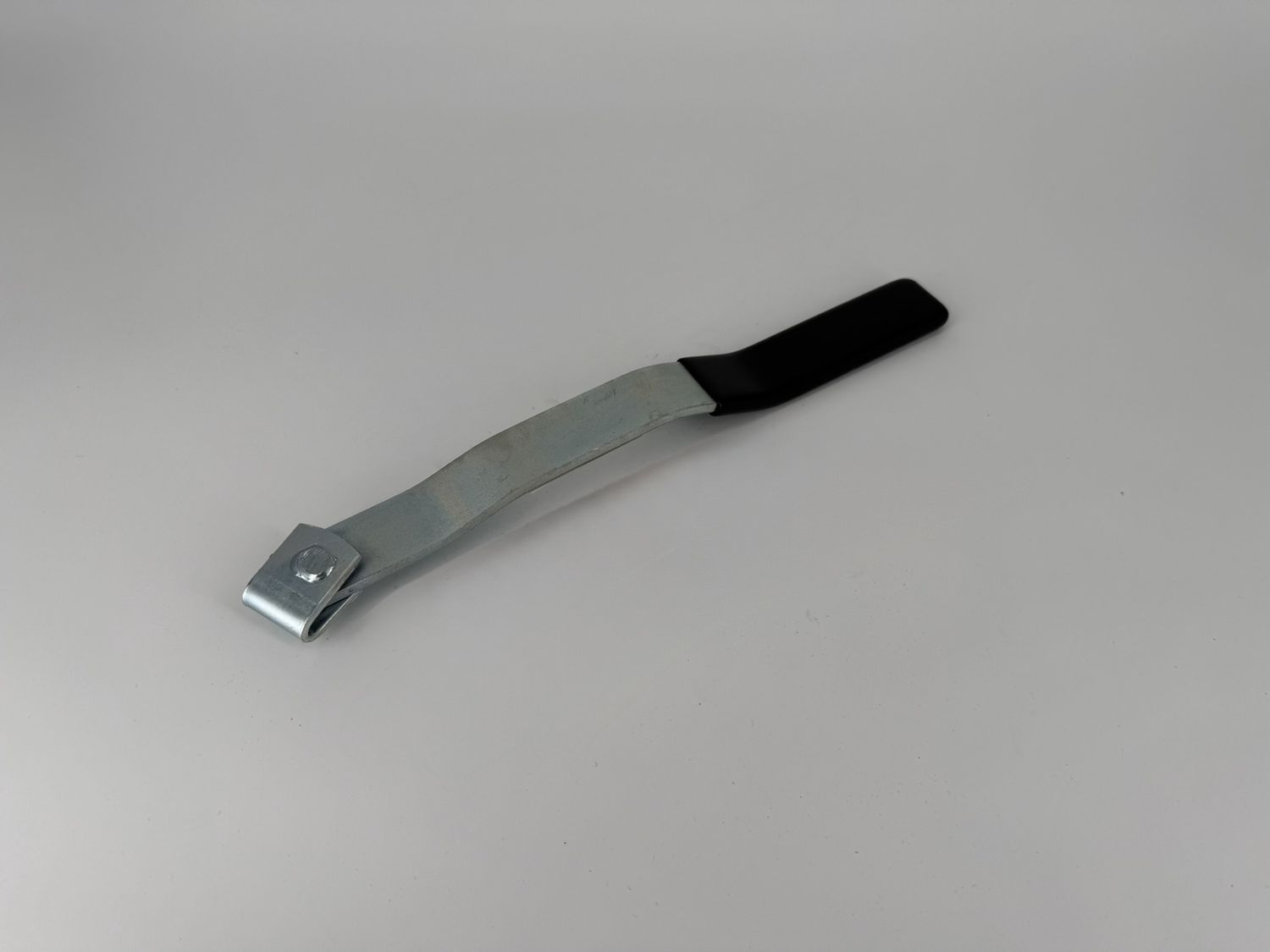 TRAILER BAR LATCH - 13.5" ZINC HANDLE W/ RUBBER