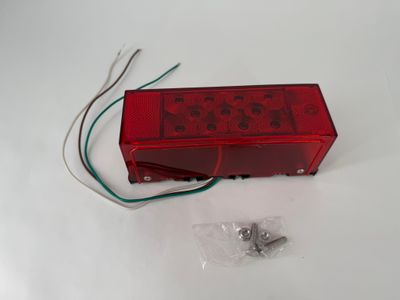 7 FUNCTION 8"BOX TAIL LIGHT RIGHT SIDE PIG TAIL