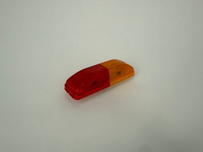 3-3/4" X 1-1/4" LED SEALED RED/AMBER FENDER MARKER