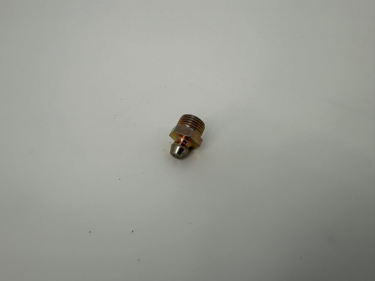 GREASE ZERK STRAIGHT 1/8 IN MPT FOR WET BOLT 1/4" LENGTH, 3/8" DIAMETER THREADS