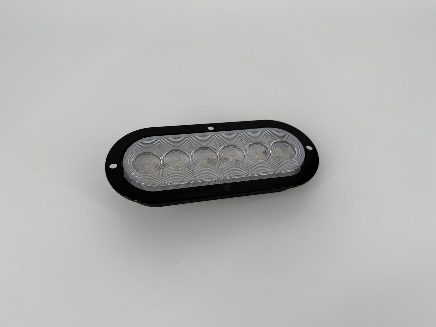 6" OVAL, FLANGE MOUNT, 6-LED BACKUP LIGHT