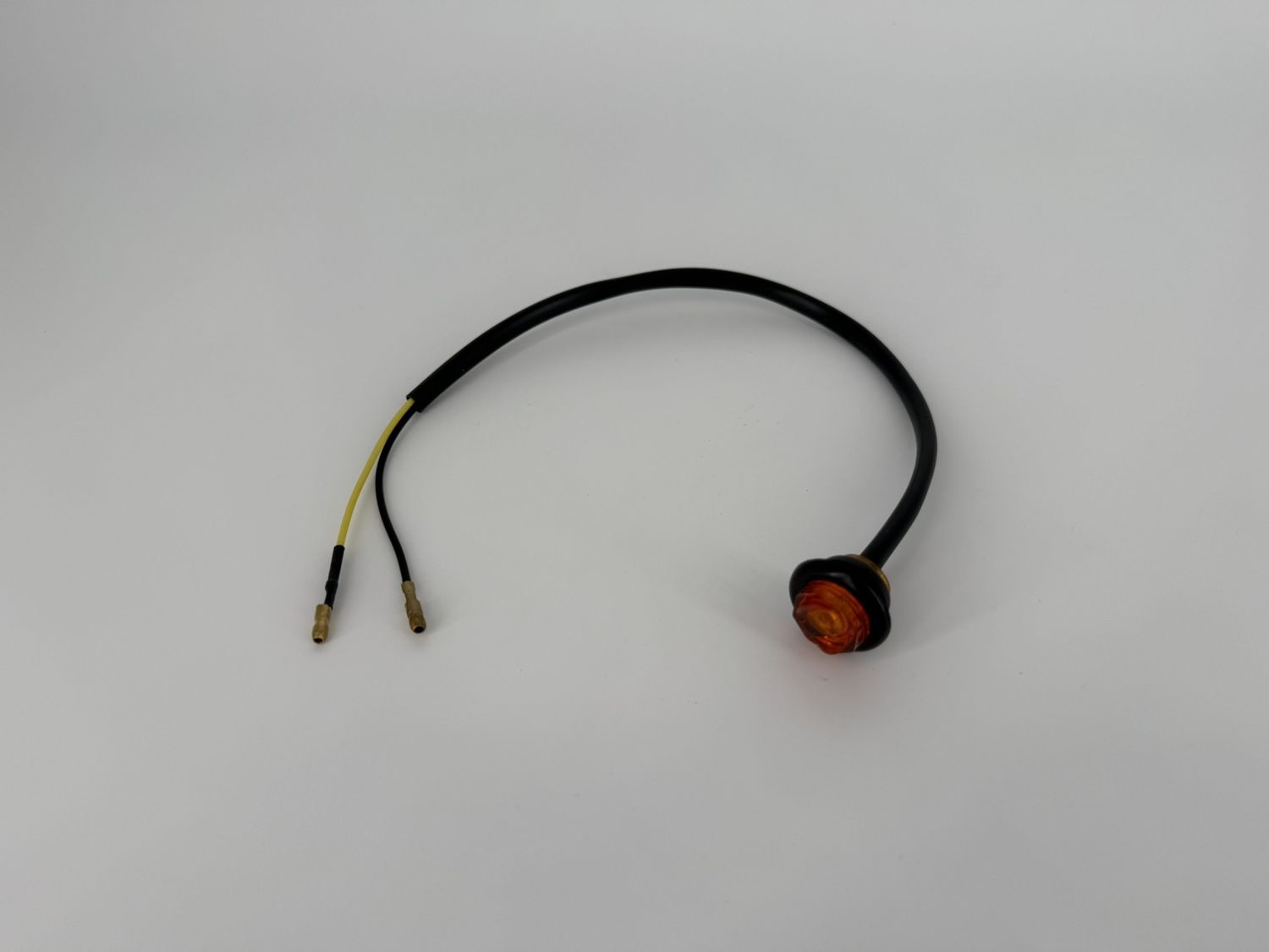 3/4" LED MARKER LIGHT W/ GROMMET AMBER