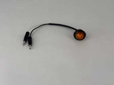 3/4" LED MARKER LIGHT W/ GROMMET AMBER