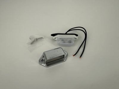 LED License Plate Light, HD Chrome 5 Diodes