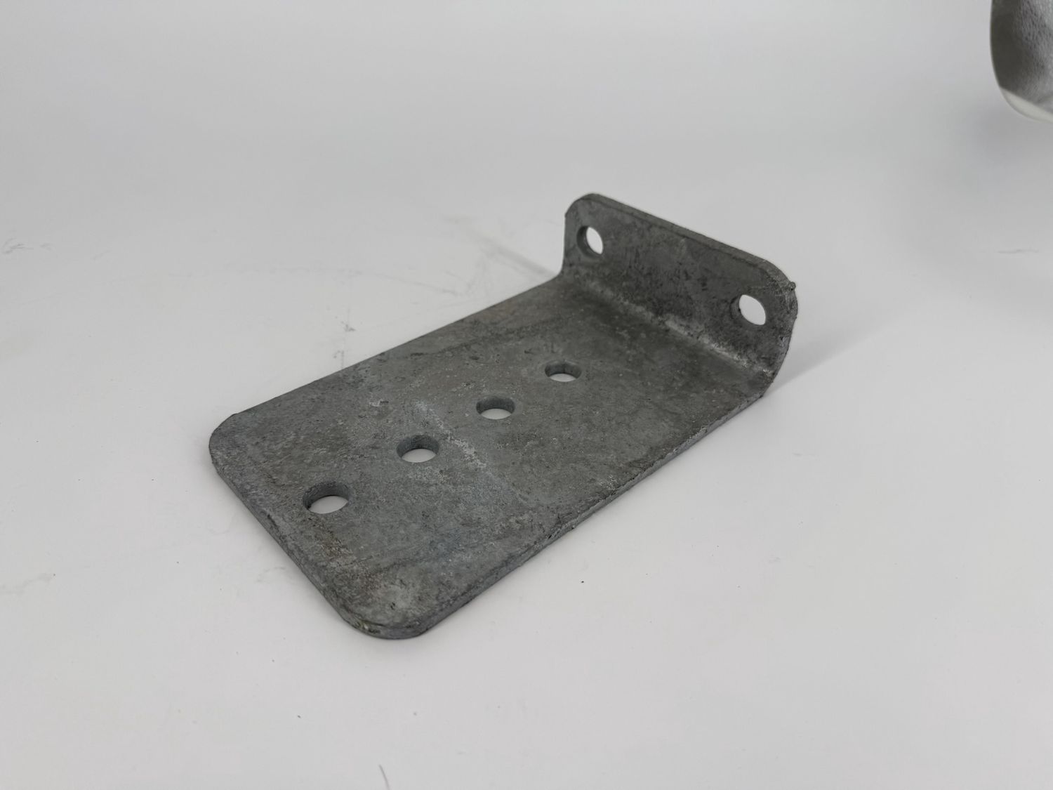 MARINE VERTICAL BUNK BRACKETS, 3 GA GALVINIZED 8" HIGH X 5" WIDEﾠ4 DIFFEREENT HOLES 1 1/2 INCH CENTERS