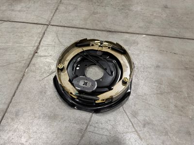 12" X 2" LH 6-7K MANUAL ADJUST ELECTRIC BRAKE ASSEMBLY