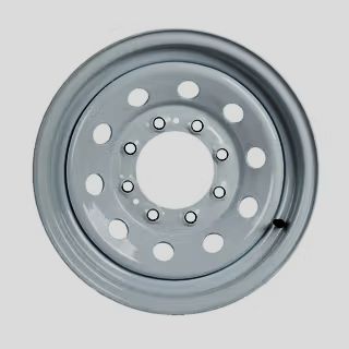16", 8 ON 6.5" STEEL RIM, Colour: SILVER MOD