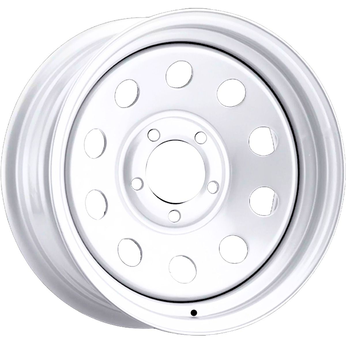 16", 6 ON 5.5" STEEL RIM, Colour: WHITE MOD