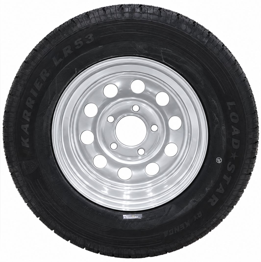 175/80R13, 5 ON 4.5, LOAD RANGE C, Colour: SILVER MOD