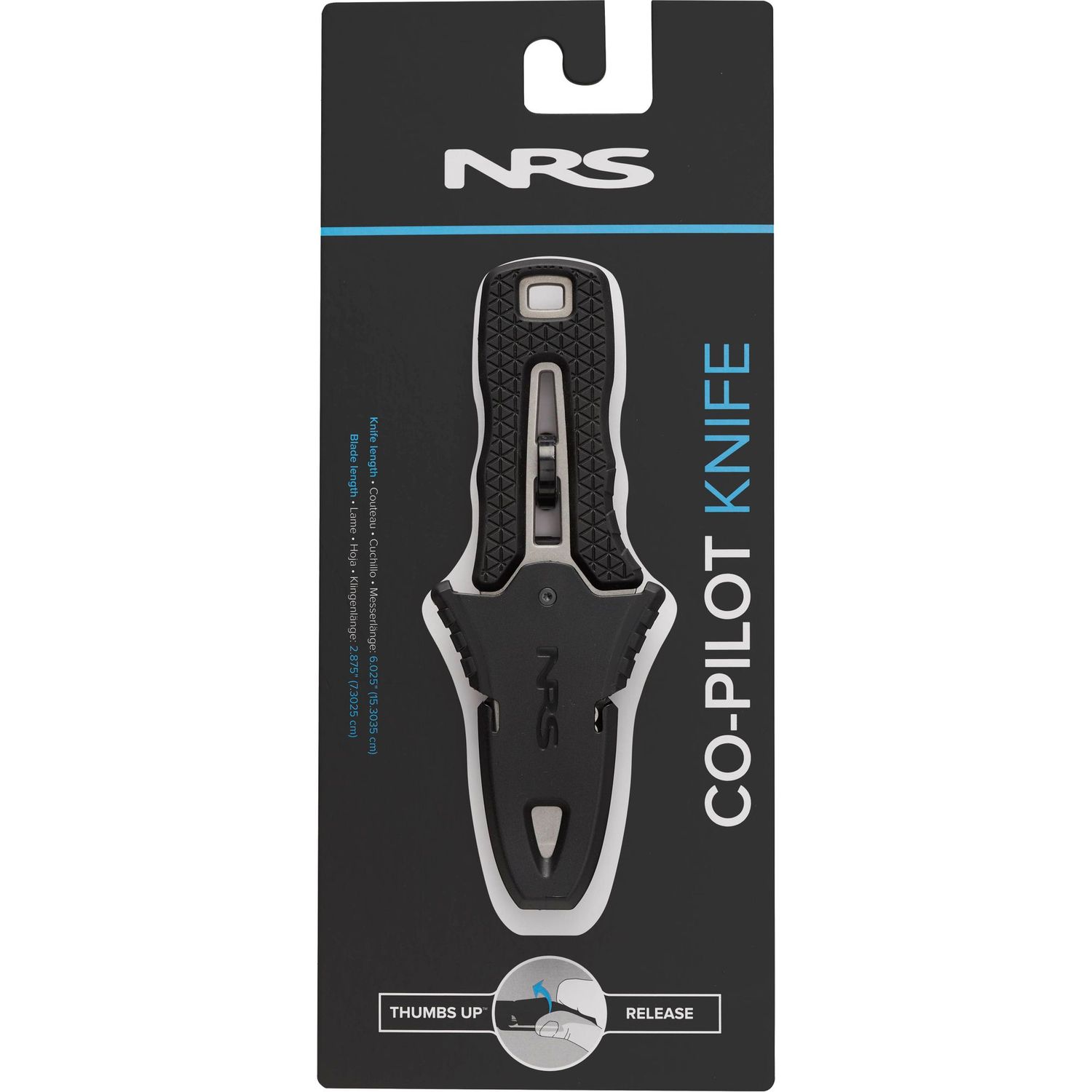 NRS Co-Pilot Knife Color: Black