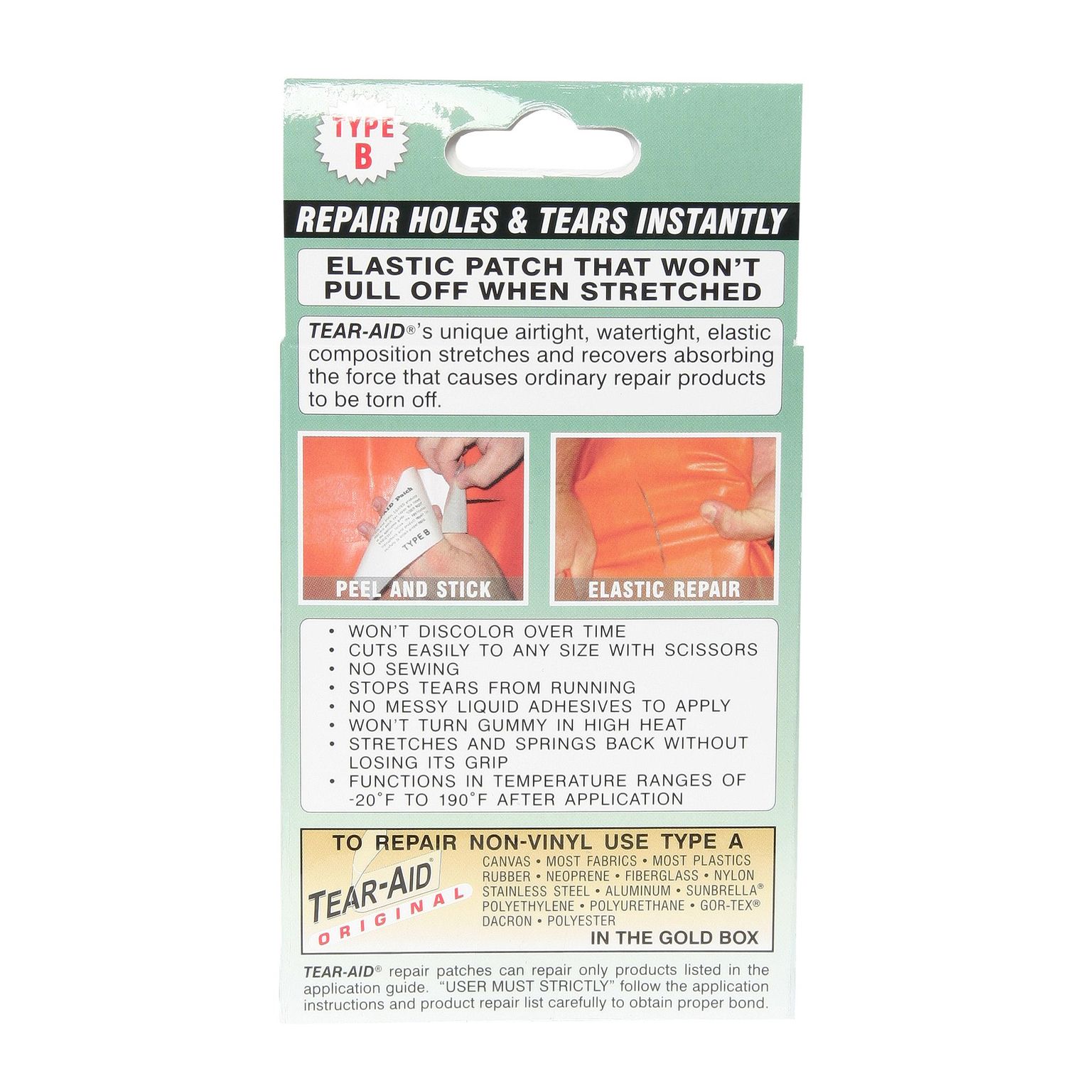 Tear-Aid Patch - Type B Option: Kit