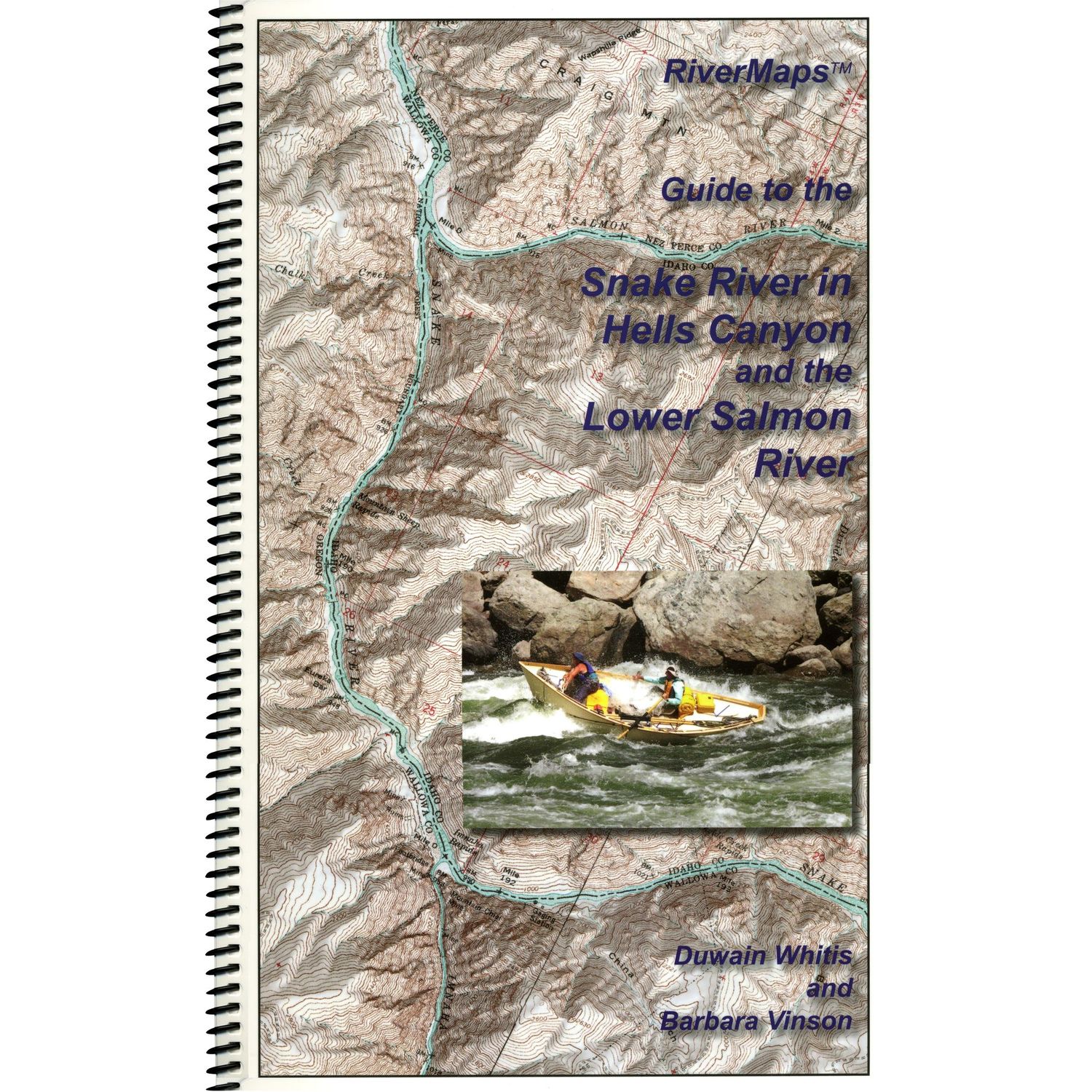 RiverMaps Hell’s Canyon &amp; Lower Salmon Guide Book