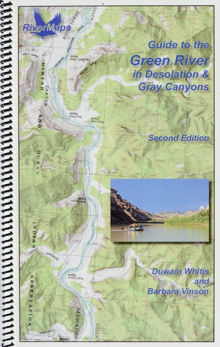RiverMaps Green River in Desolation &amp; Gray Canyons Guide Book