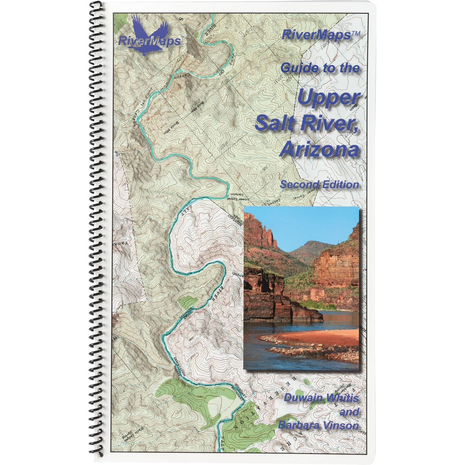 RiverMaps Salt River Arizona 2nd Edition Guide Book