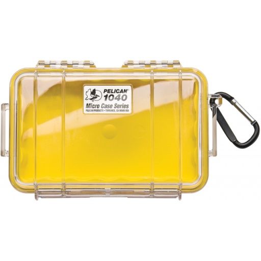 1040 micro case Yellow Clear