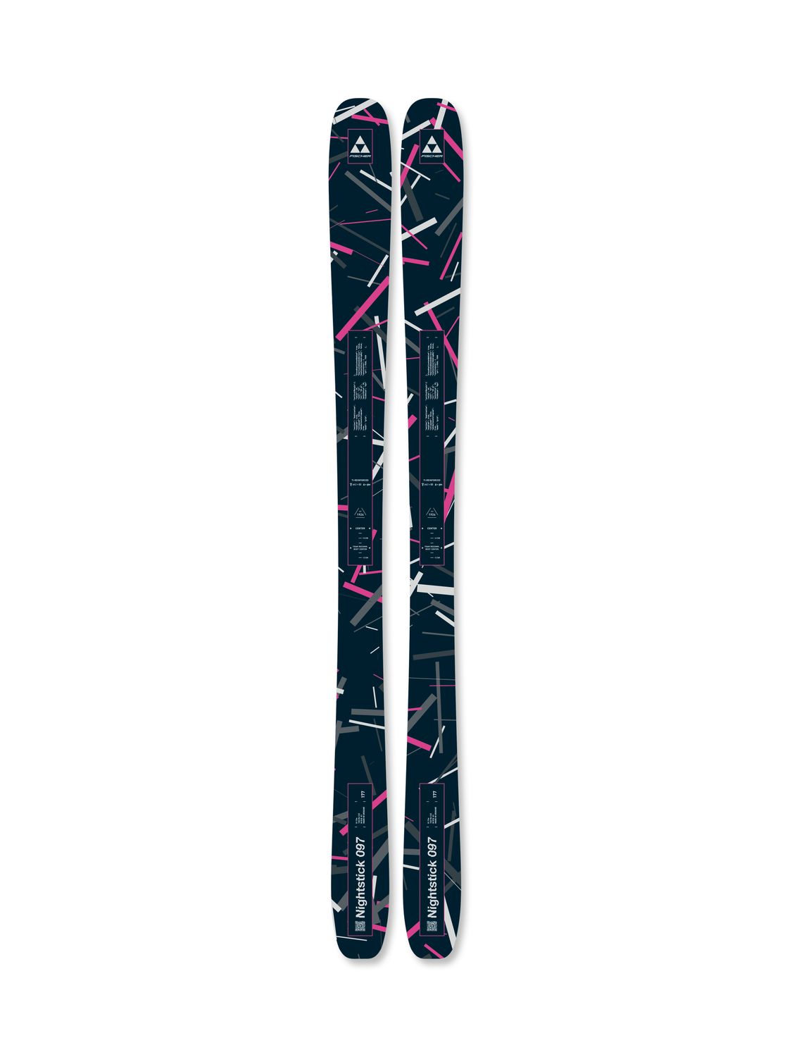 26/27 Fischer Nightstick 97 Freestyle Ski, Size: 170
