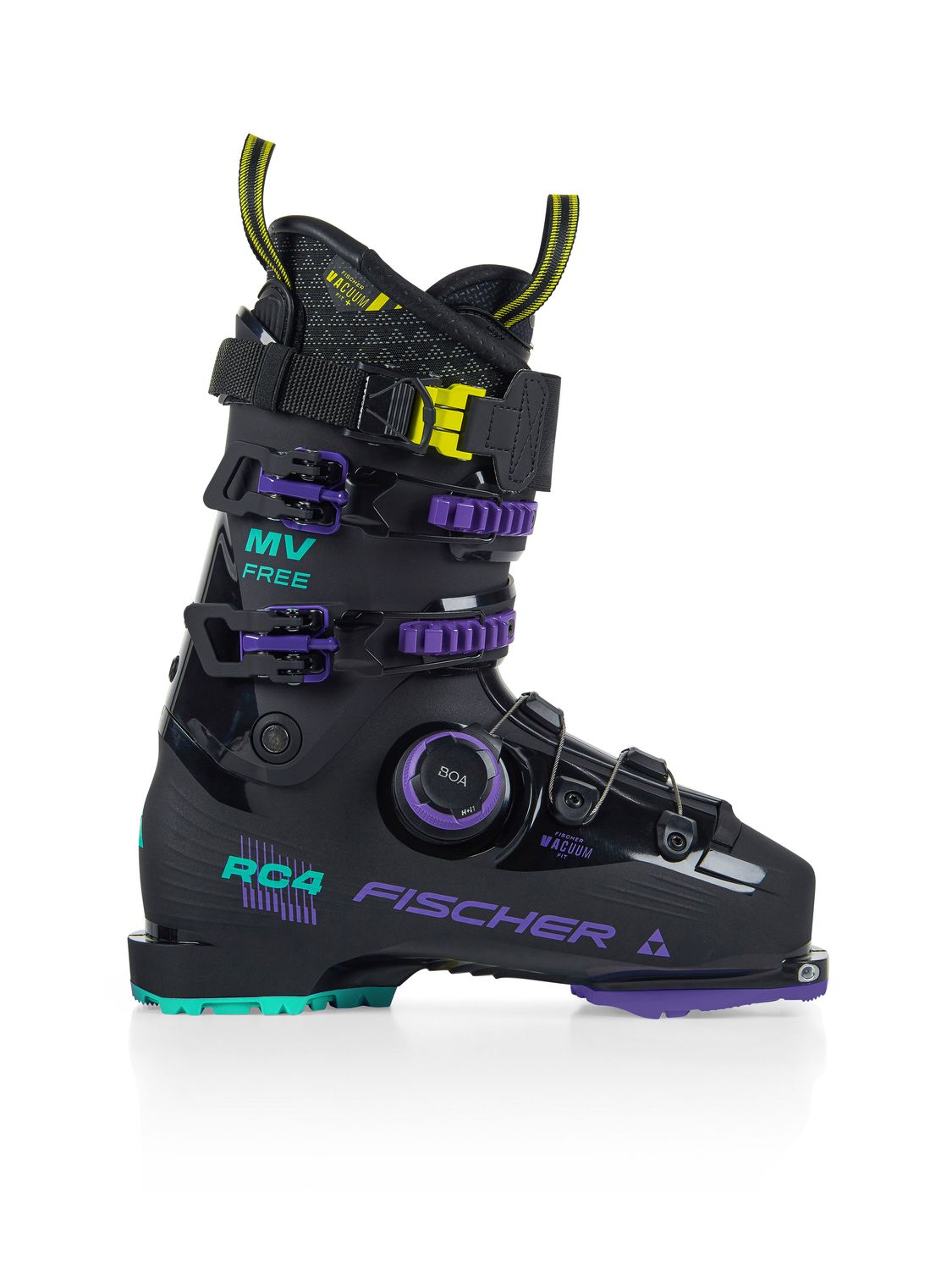 26/27 Fischer RC4 Free 120 MV BOA Ski Boot, Size: 28.5