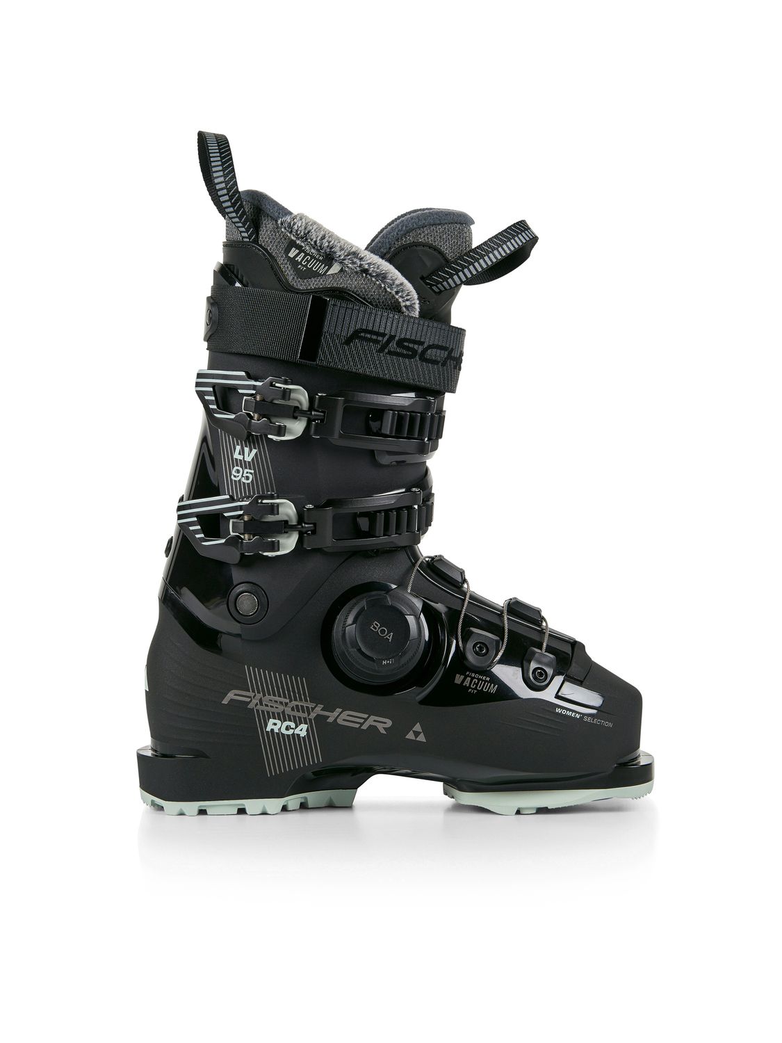 26/27 Fischer RC4 95 LV BOA Women's Ski Boot, Size: 23.5
